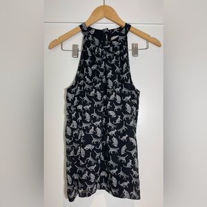 Banana Republic - Print Halter Top